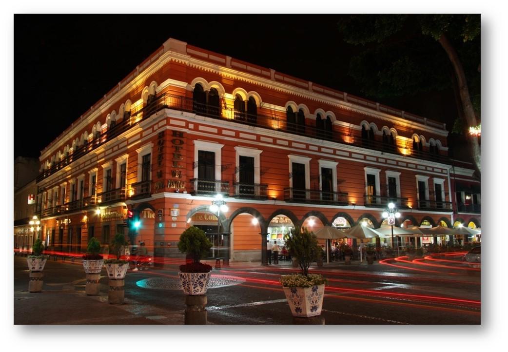 Collection O Hotel Del Portal, Puebla Exteriör bild
